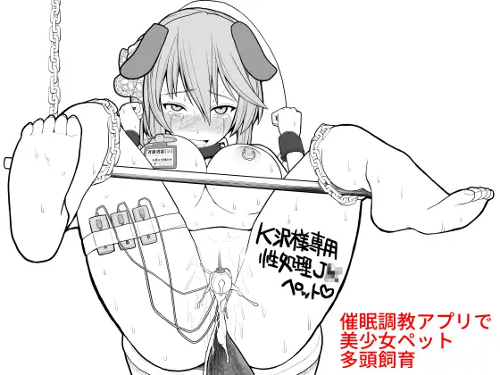 【简体中文版】用催○调教APP饲养多头美少女宠物