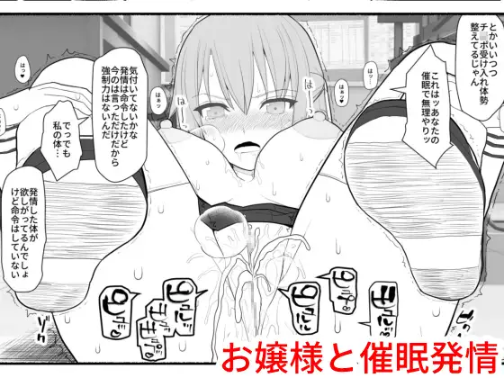 【繁体中文版】お嬢様と発情催○